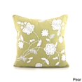 thumbnail image 4 of Saro Lifestyle Embroidered Floral Design Down Filled Throw Pillow Sorbet, 4 of 5