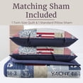 thumbnail image 6 of Lavish Home 2-Piece Quilt Set - Twin Patchwork Bedspread and Pillow Sham, 6 of 7
