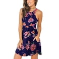 thumbnail image 1 of Nouvelles Robes Décontractées Sans Manches pour Femmes, Robe d'Été Élastique avec Poches, 1 of 2