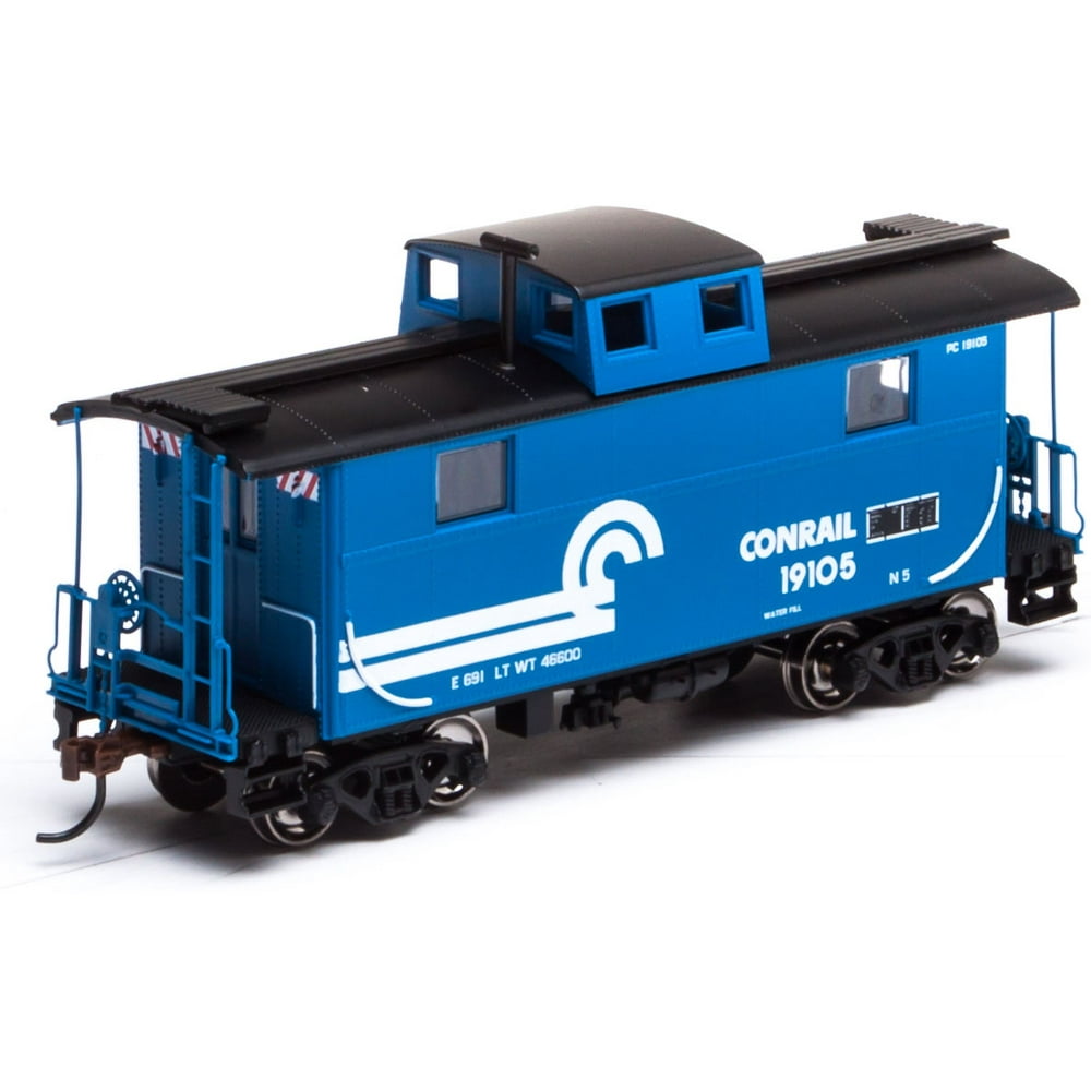 Athearn Roundhouse HO Scale Eastern Caboose Conrail/CR (Blue/White