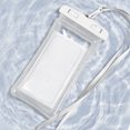 thumbnail image 3 of Impermeable Pantalla Táctil Buceo Natación Y Deriva Al Aire Libre () White, 3 of 7