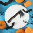 thumbnail image 4 of Hacha de juguete de Halloween, hacha realista de espuma, armas de utilería, aspecto de madera, accesorios de leñador para decoraciones de fiesta de disfraces de Halloween, accesorio divertido para fie, 4 of 6