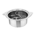 thumbnail image 3 of Shabu Divider Hot Pot Cookware Hot Pot Cooker Plate Induction Cookburner Hot Burner Chinese Double Sided Sin tapa, 3 of 9