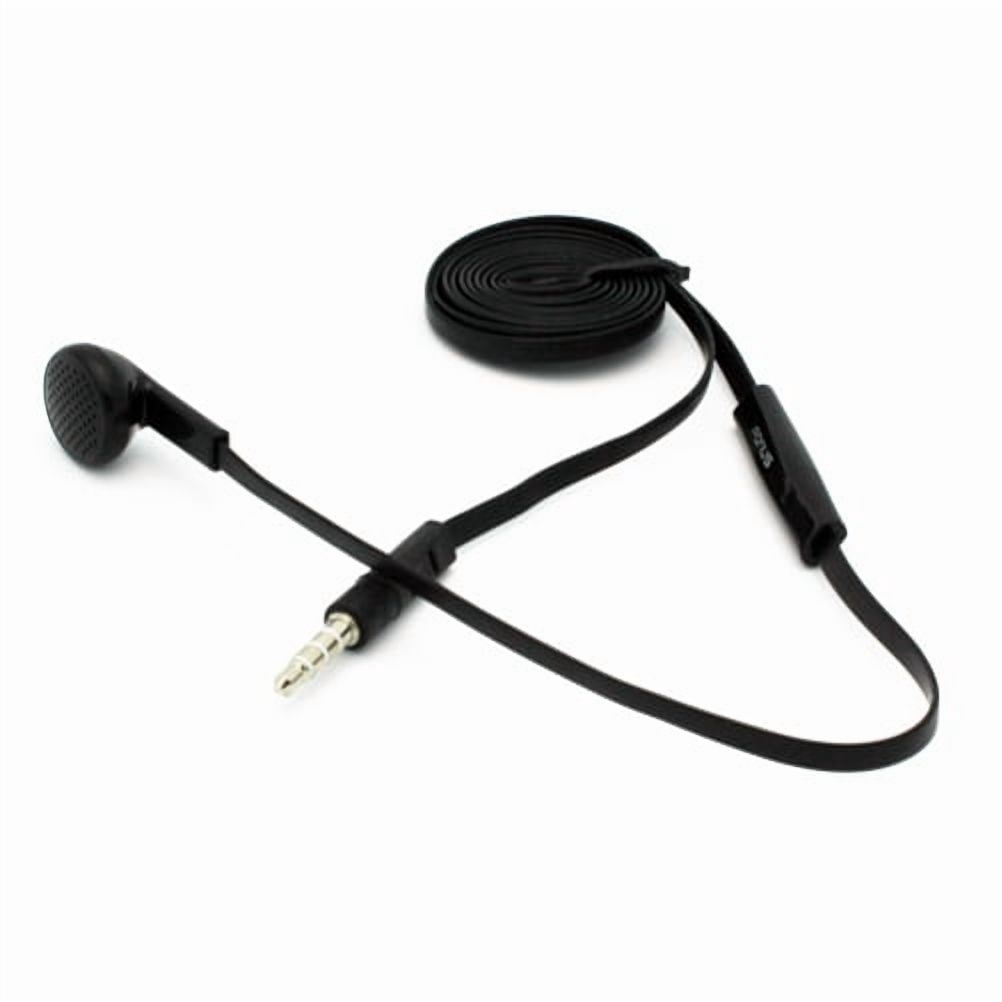 Mono Headset for Motorola Moto Tab G70/G62 - Wired Earphone Single Earbud 3.5mm Headphone Flat for Tab G70/G62