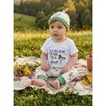 thumbnail image 6 of BemeyourBBs Newborn Baby Boy Duck Hunting Outfit Infant Baby Boys Spring Summer Fall Clothes 0 3 6 12 18 Months Cute Mallard Letter Print Short Sleeve Romper Long Pants and Hat 3 Piece Set, 6 of 9