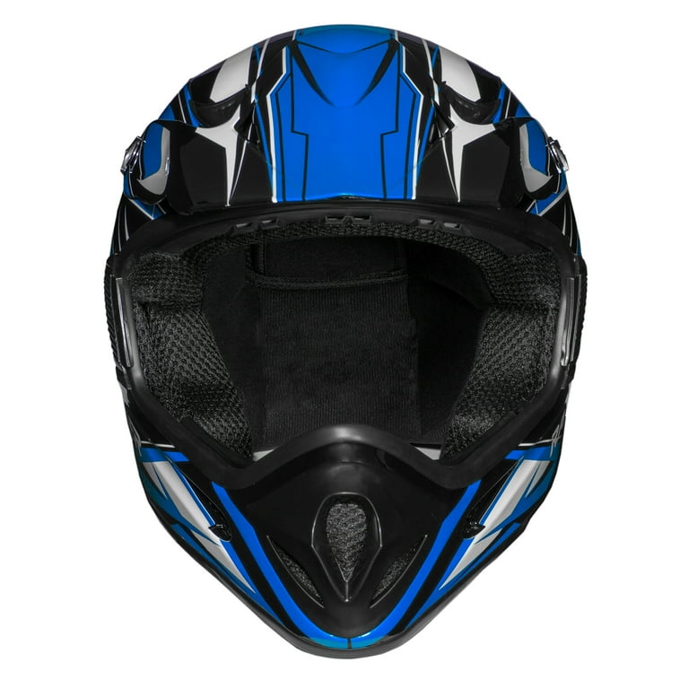 レイダース　ヘルメット Free Shipping! Raider RX1 DOT Approved Blue Small Off-Road