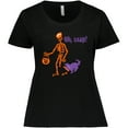 thumbnail image 3 of Inktastic Oh, Snap Skeleton Women's Plus Size T-Shirt, 3 of 5