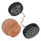 thumbnail image 3 of Juego de soporte para loros, rueda de equilibrio, juguete, cuenco alimentador de pájaros de madera, uso diario, cuenco para loros, arco de alimentación, soporte para rueda de entrenamiento de aves, 1, 3 of 4
