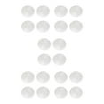 thumbnail image 2 of Justharion 4pack/lot Stain-resistant Dining Table Mat With Wide Application And Easy Wash white 5Set, 2 of 6