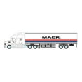 thumbnail image 2 of 2018 Mack Anthem 18-Wheeler Tractor-Trailer, White - Greenlight 30266 - 1/64 Diecast Car, 2 of 3