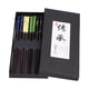 thumbnail image 3 of Juego de palillos japoneses creativos mariposa amor flor y viento caja de regalo palillos de Sushi puntiagudos, 3 of 14