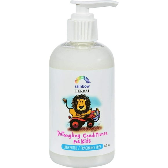 Acondicionador desenredante Rainbow Research para niños: sin perfume/sin fragancia, paquete de 2
