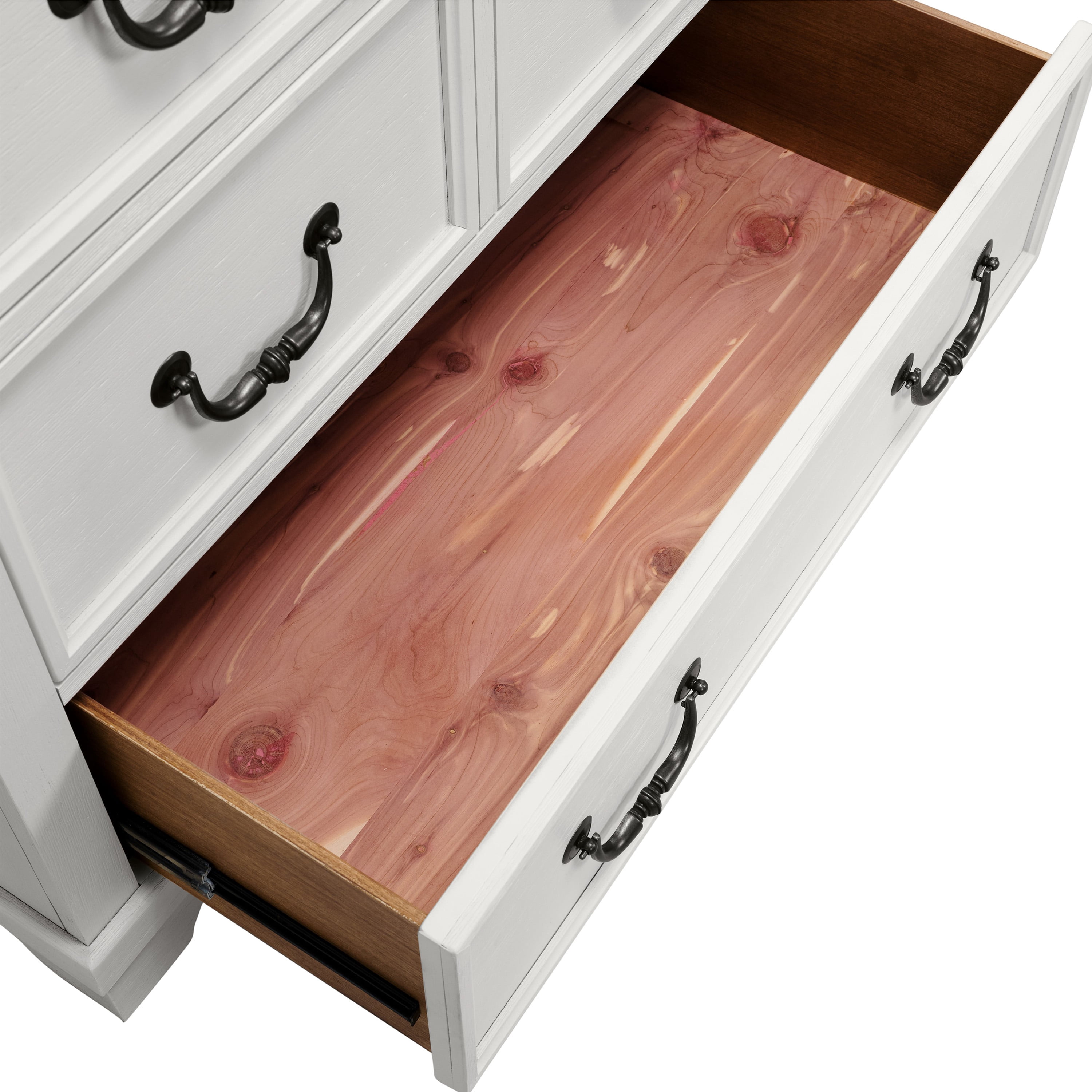 Furniture of America Gaelix Farmhouse 5-Drawer Vertical Dresser, White