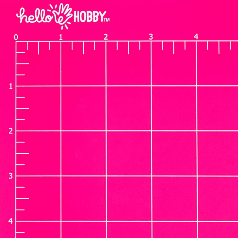 Hello Hobby 12x12 Adhesive Cutting Mats Set, Assorted Colors, 3 Pack photo 4