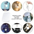 thumbnail image 1 of Localizador de artículos, dispositivo de búsqueda de rastreadores compatible con Bluetooth para mascotas, llave (blanco), 1 of 7