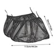 thumbnail image 2 of 2 Pack Rear Car Window Mosquito Mesh Bug Screen Net Cover For Most Vehicles - Breathable Mesh Netting Insect Protection Easy Install With Adhesive Tape No Tools Needed Secure, 2 of 6
