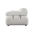 thumbnail image 2 of Paloma 2PC Modular 74 Inch Sofa in Light Cream Velvet by Diamond Sofa, 2 of 4
