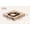 Travertine, variant on Natural Turkish Square Travertine Stone Accessory Tray for Bathroom, Perfume, Key, Silver