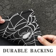 thumbnail image 6 of White Spider Webs and Spiders Door Rugs,Washable Non Slip Door Mats Indoor,Decorative Door Mats,Entry Mat Indoor for Entrance,Bedroom,Kitchen,Bathroom,17"x30", 6 of 6