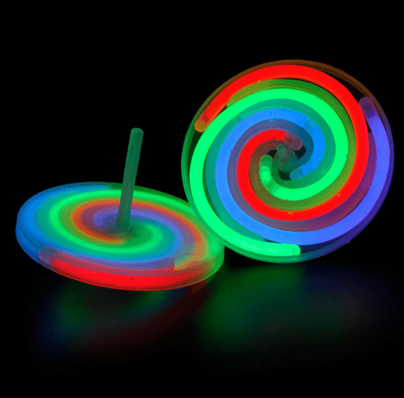 5 Set Spinning Disc Top Spinner Pinata Filler Birthday Party favor Game Gift toy 