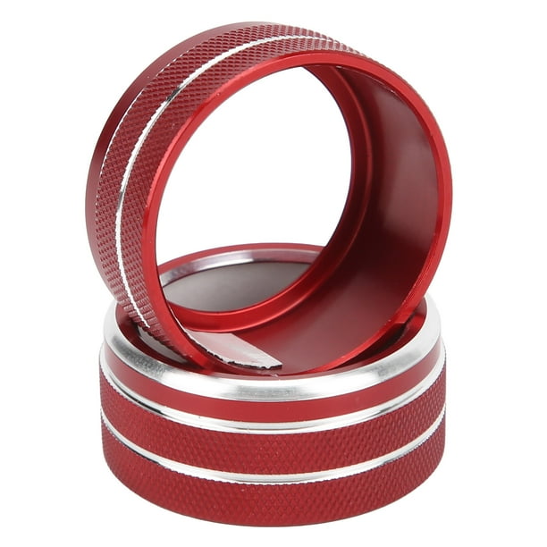 Anillo de perilla de aire acondicionado, molduras de perilla de aire acondicionado Anillo de interruptor de aire acondicionado Moldura de interruptor C Diseño revolucionario