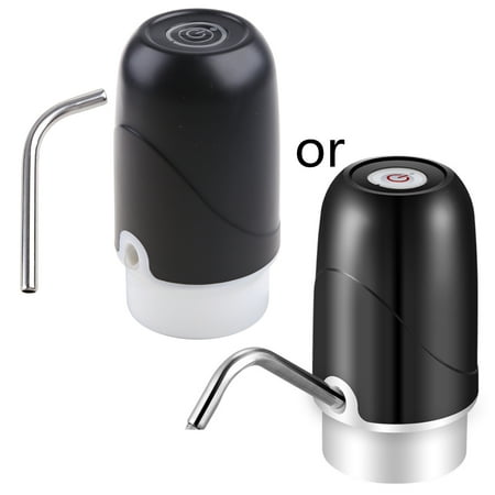 

Portable Water Bottle Pump One-button Control Food-grade Silicone Water Pipe