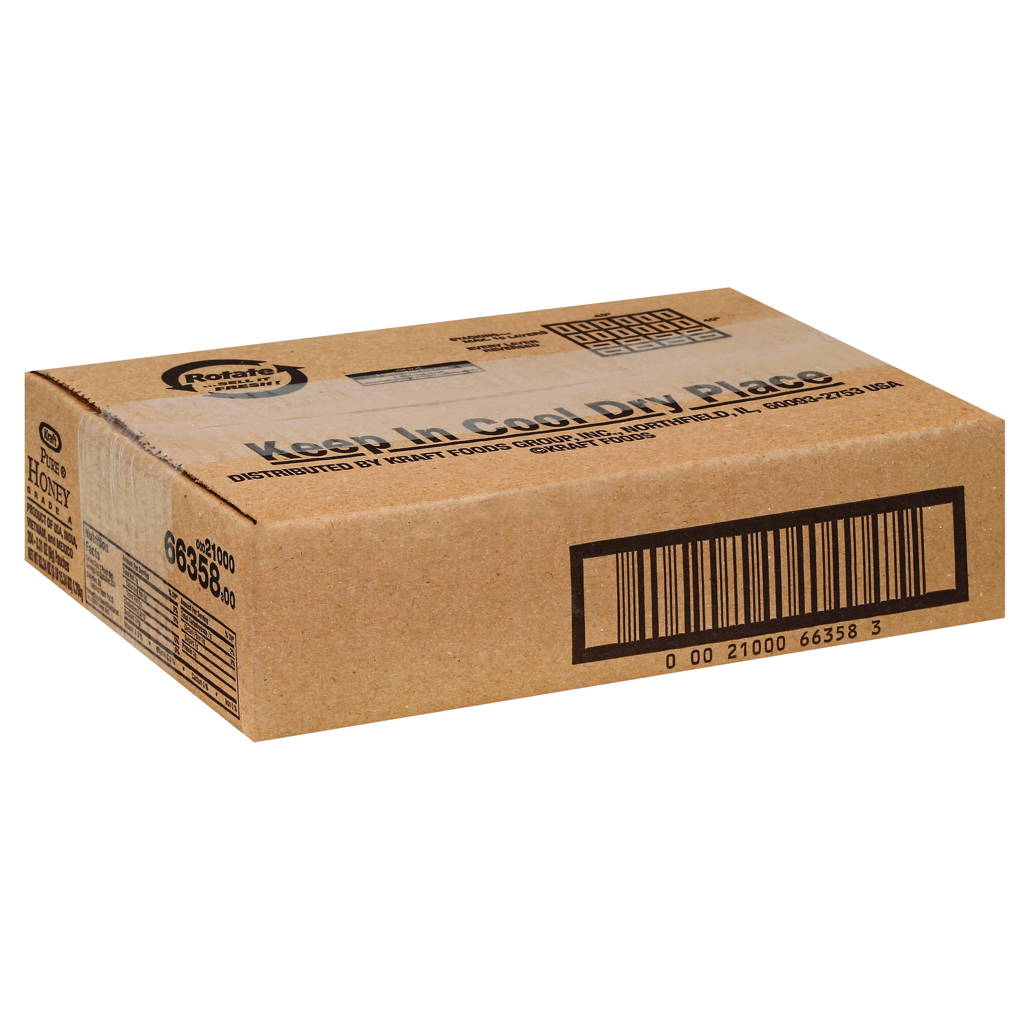 Kraft Honey Single Serve Pouch, 9 g. Packets (Pack of 200)