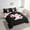 Black Pink Y, variant on Erosebridal Girly Bowknot Bedding Twin Size, Initial Letter S Bedding Sets Twin Size, Cartoon Monogrammed Reversible Bed Set, Breathable Bedroom Decorative, 7pcs
