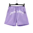 thumbnail image 1 of Versión correcta de 24 primavera y verano nueva palmera de coco serie de manga corta PA marca de moda camiseta de tendencia de pareja con estampado de ángel2252 morado, 1 of 1