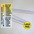 thumbnail image 2 of BAZIC Dual Temp. Full Size Hot Melt Glue Sticks 3.9 x 0.43 (10/Box) [2092], 2 of 7