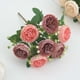 thumbnail image 4 of Flor de imitación para decoración del hogar, boda, flores artificiales de pared., 4 of 4