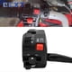 thumbnail image 2 of Motorcycle Electric Start Switch Horn Turn Signals Indicator Switch Far Near Light Button For Atv Honda Yamaha Ktm Kawasaki Etc, 2 of 5