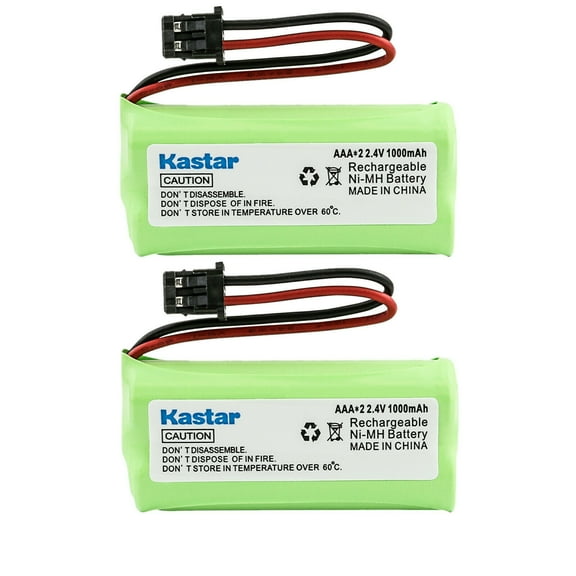 Kastar 2-Pack Battery Replacement for Uniden D1785-8 D1785-9 D1785-10 D1785-11 D1785-12 D1785-2T D1785-3T D1788 D1788-2 D1788-3 D1788-4 D1788-5 D1788-6 D1788-7 D1788-8 D1788-9 D1788-10 D1788-11