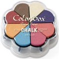 thumbnail image 1 of ColorBox Fluid Craie Pétale Point Encre Pad 8 Couleurs-Pastels Doux, 1 of 2