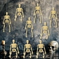 thumbnail image 5 of KatchOn, 12 Pcs Halloween Mini Skeletons Figurines - 6 Inch | Small Skeleton Figure for Crafts | Posable Halloween Little Skeletons, Halloween Party Decor | Miniature Skeletons, Halloween Decorations, 5 of 6