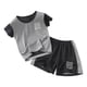 thumbnail image 1 of Playeras De Compresión Para Hombre, Conjunto De Dos Piezas De Camiseta Y Pantalones Cortos De Manga Corta Con Estampado Completo Para Hombre, Camisa Estampada Y Pantalón Corto., 1 of 3