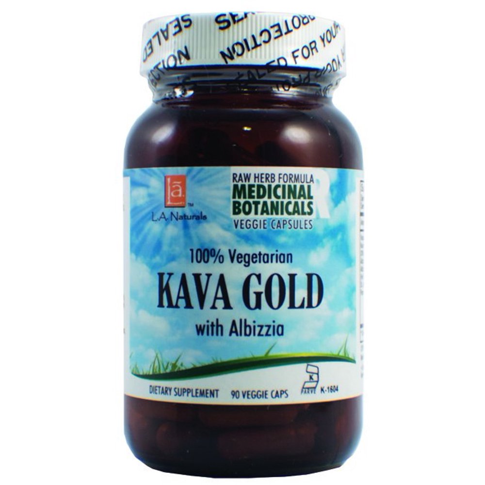 L A Naturals Kava Gold Raw Formula, 90 Ct