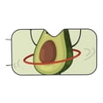 thumbnail image 7 of Haiem Avocado1 Car Windshield Sun Shade - Blocks UV Rays Sun Visor Protector, Sunshade to Keep Your Vehicle Cool, Universal Fit SUV Van Sedan-Medium, 7 of 7