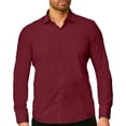 thumbnail image 1 of Camisa Para Hombre Slim Fit Strech Shendy Vendy Elegante Moda Casual, 1 of 4