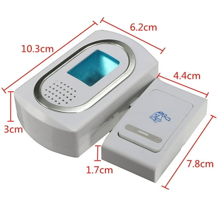 Portable 36 Melody Wireless Digital Musical Doorbell ...