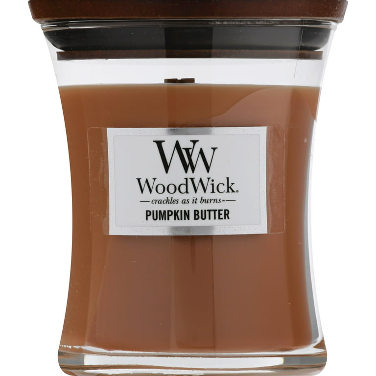 WoodWick Pumpkin Butter- Large Hourglass candle 