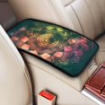 thumbnail image 2 of Bingfone Car Four-Season Universal Armrest Box Mat,Car Armrest Seat Cover Soft Leather Waterproof Armrest Cover Center Console Mat-Mandala, 2 of 7