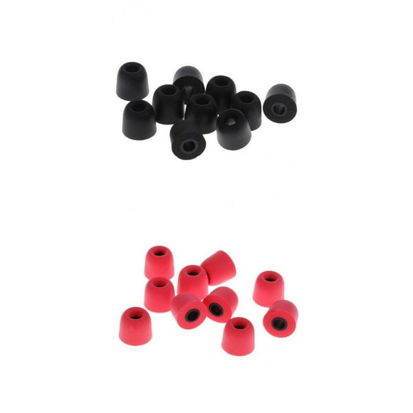 2 puntas de tapones para los oídos con espuma para auricures de 4,5 mm /