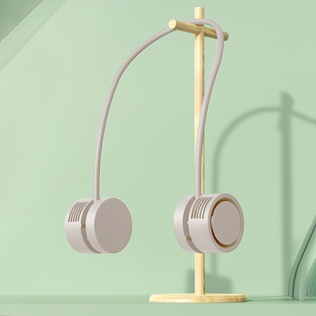 Ventiladores Portátiles de Cuello, Ventiladores Manos Libres Sin Aspas, Ventilador de 1600 Mah, Ventiladores Usb Plegables Sin Aspas, Ventilador de Aroma