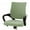 Green, variant on KGJQ Office Chair Cover Universal Rotating Chair Slipcovers Protector Removable Washable Office Armrest Stretchable Chair Seat Covers