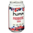 thumbnail image 2 of (Pack of 6), Humm Berry Cream Probiotic Soda, 12 fl oz, 2 of 5