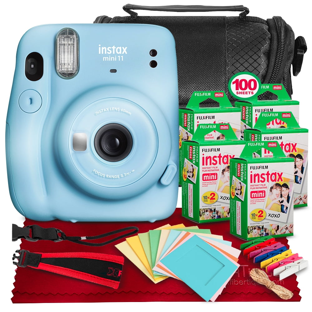FUJIFILM INSTAX Mini 11 Instant Film Camera (Sky Blue