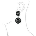 thumbnail image 3 of Bling Jewelry Womens Crystal Art Deco Vintage Gatsby Gemstone Dangle Earrings, 3 of 4