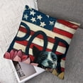 thumbnail image 7 of nygtbtfer Decorative Throw Pillow Set of 2, Porch Outdoor Decor, Pink Stripes n Couch Cushion Case White, 7 of 7