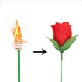 thumbnail image 4 of Tour de Feu Magique à la Rose pour Mariages, Spectacles de Rue et Performances - Accessoire Réutilisable d'Illusion de Fleur à Flamme Apparente pour Magiciens et Mentalistes, 4 of 8